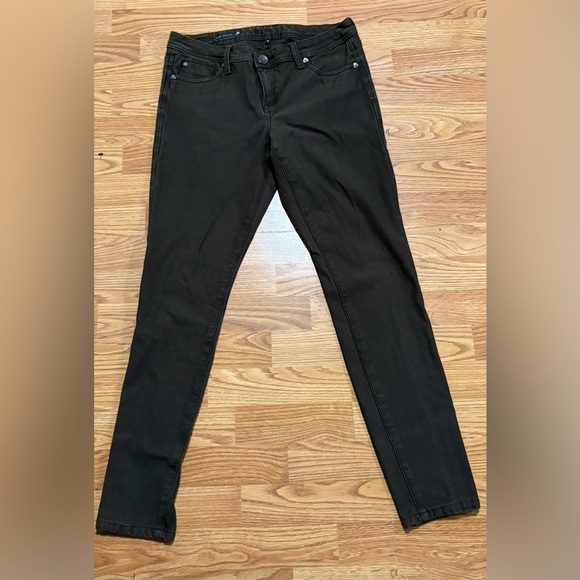 KUT mia toothpick skinny size 8 olive color - Picture 1 of 5